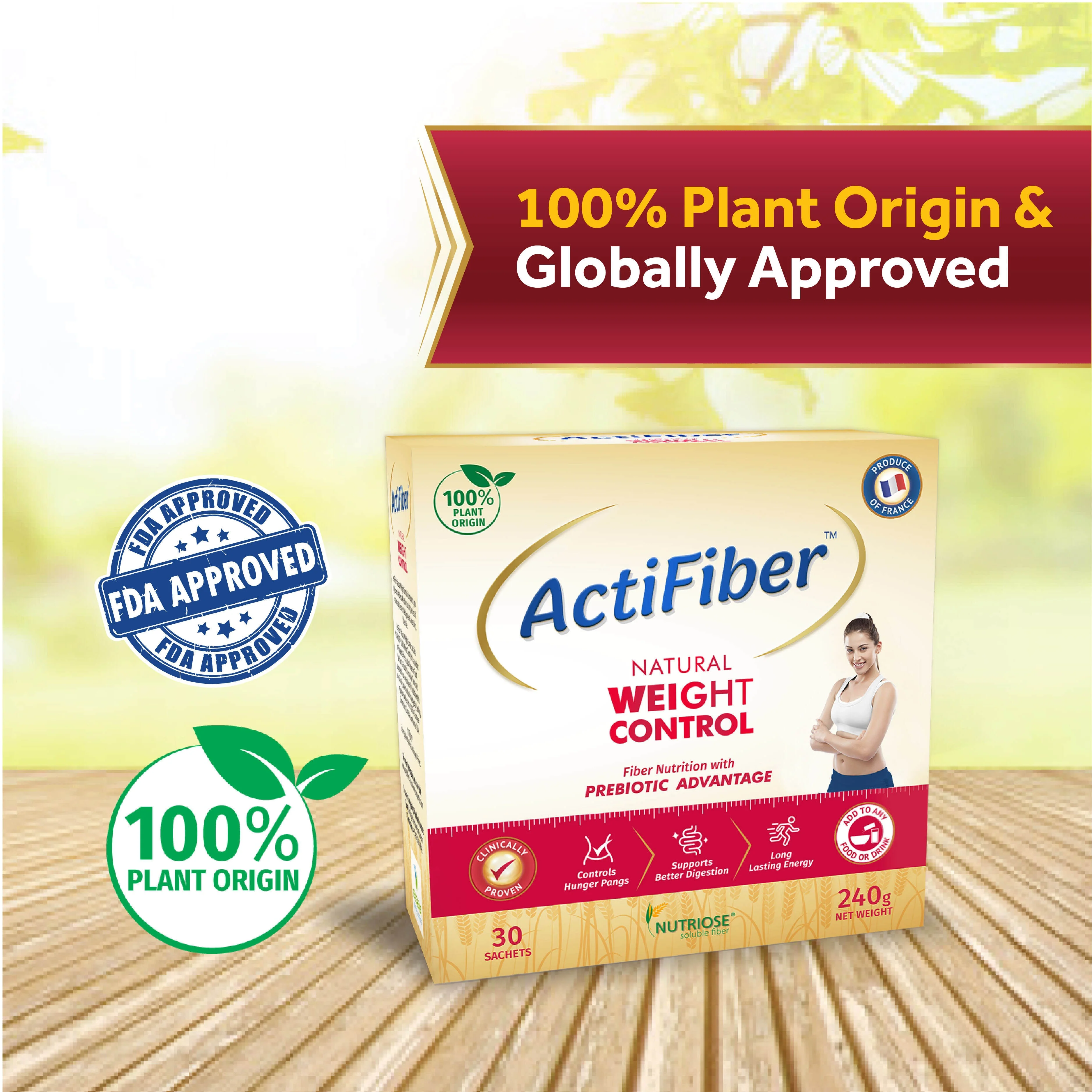 ActiFiber Weight Control (240gm Pack of 30 Sachets) - Image 4