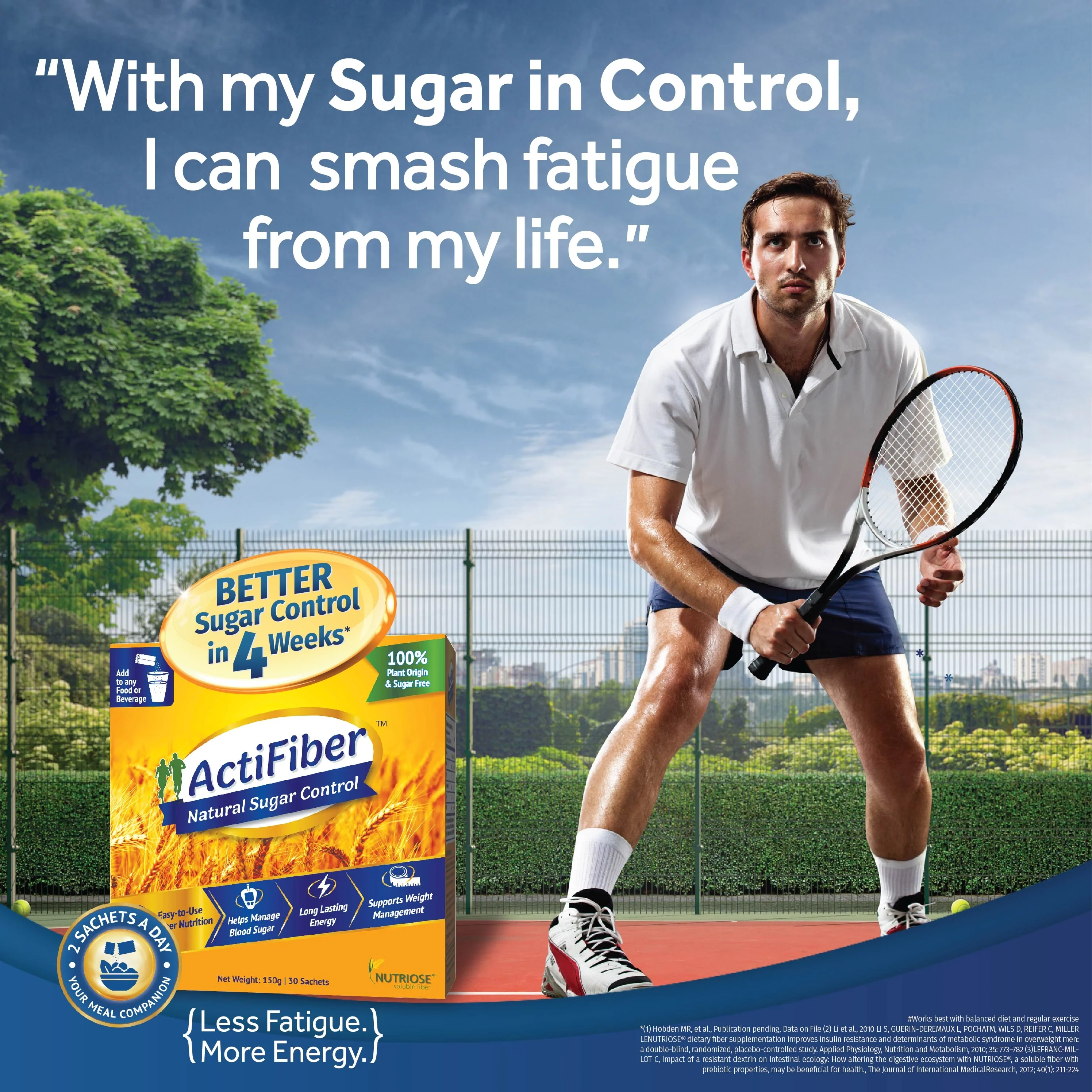 ActiFiber Sugar Control (150gm Pack of 30 Sachets) - Image 7