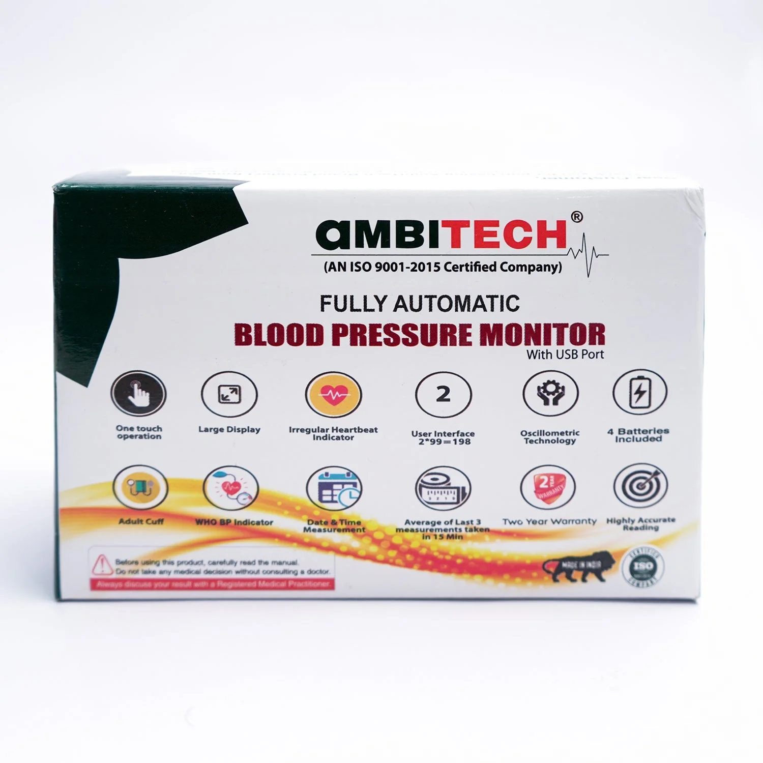 Ambitech Blood pressure monitor - Image 3