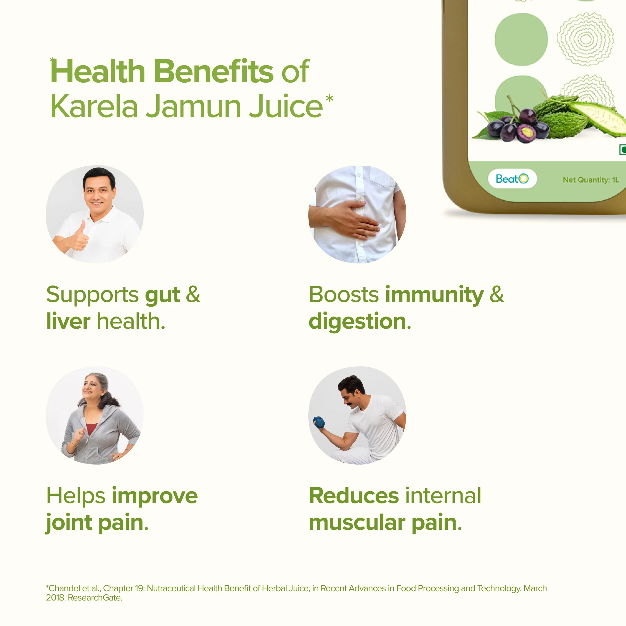 Balanz (by BeatO) Karela Jamun Juice (1L) - Image 5