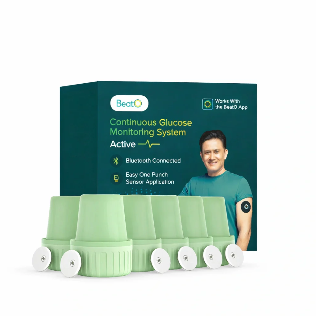 BeatO CGM Glucose Monitor for diabetes | Bluetooth Connected CGM Sugar Test Machine for home | 15-Day Glucose Tracking | No-Scan, One-Push Application - Image 16