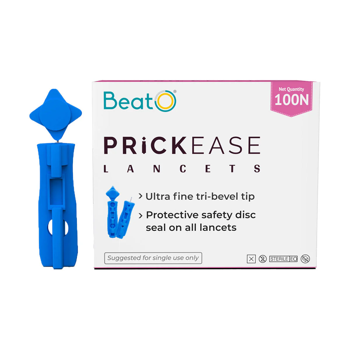 BeatO PrickEase Lancets Tri-bevel Tip - Image 3