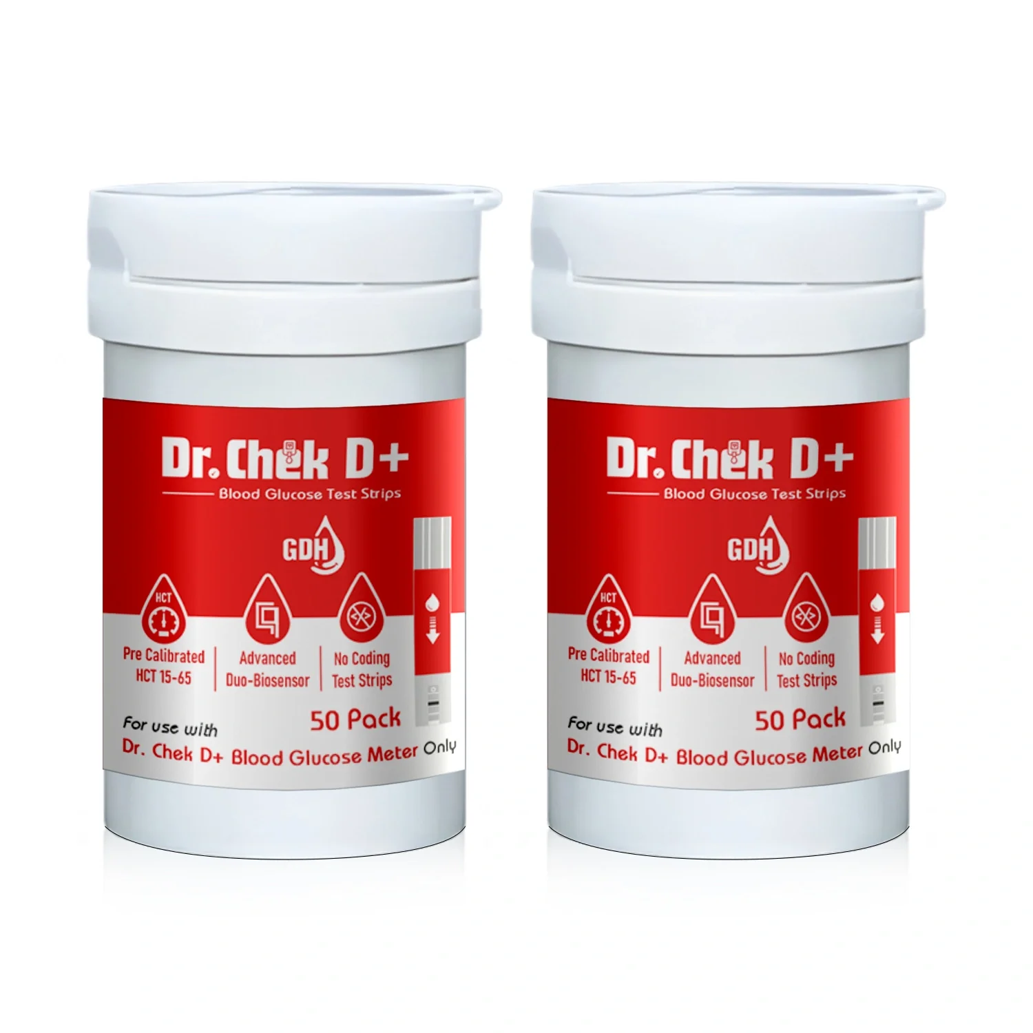 Dr. Chek D+ Blood Glucose Strips - Image 4