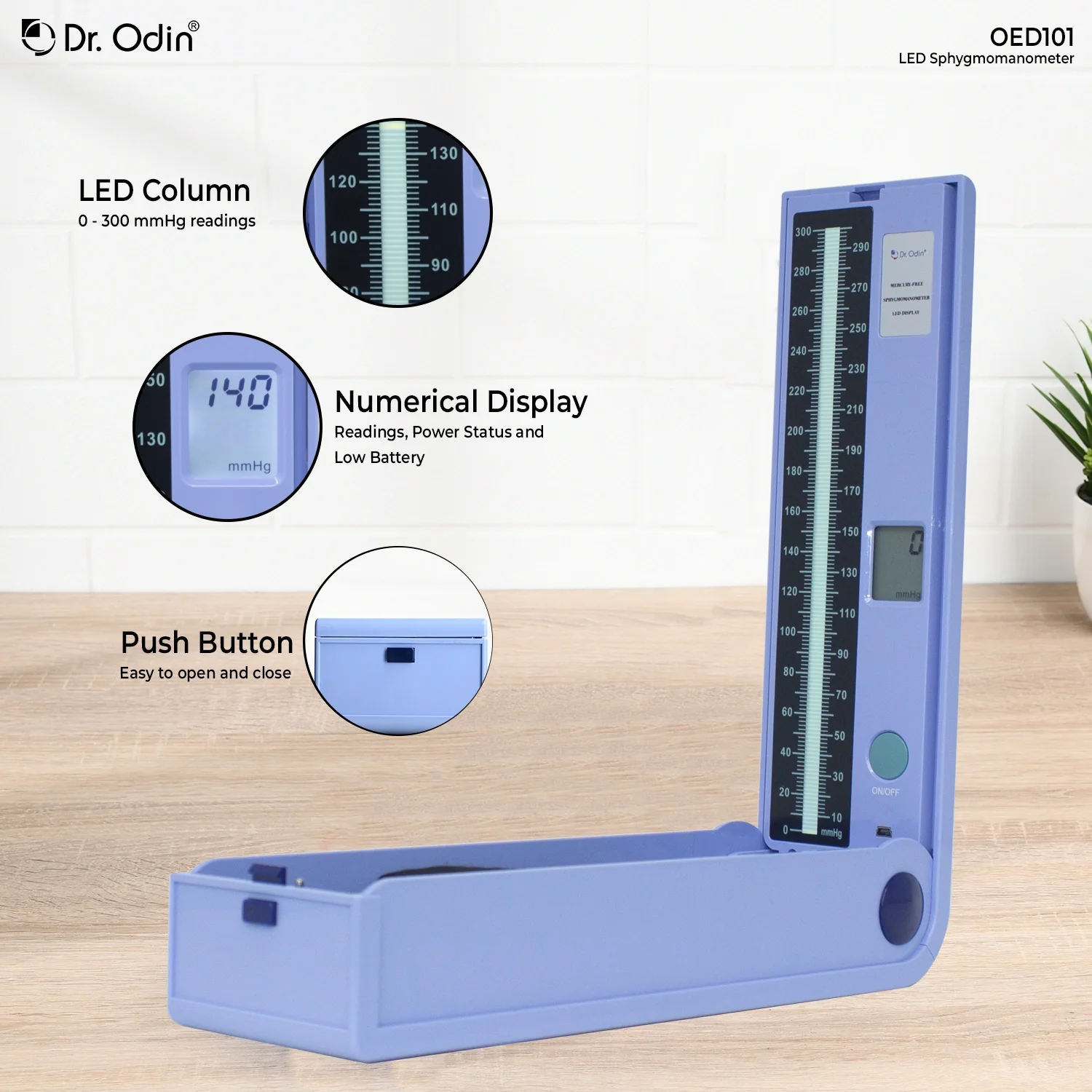 Dr. Odin LED Sphygmomanometer Advanced BP Monitor OLED 101 - Image 5