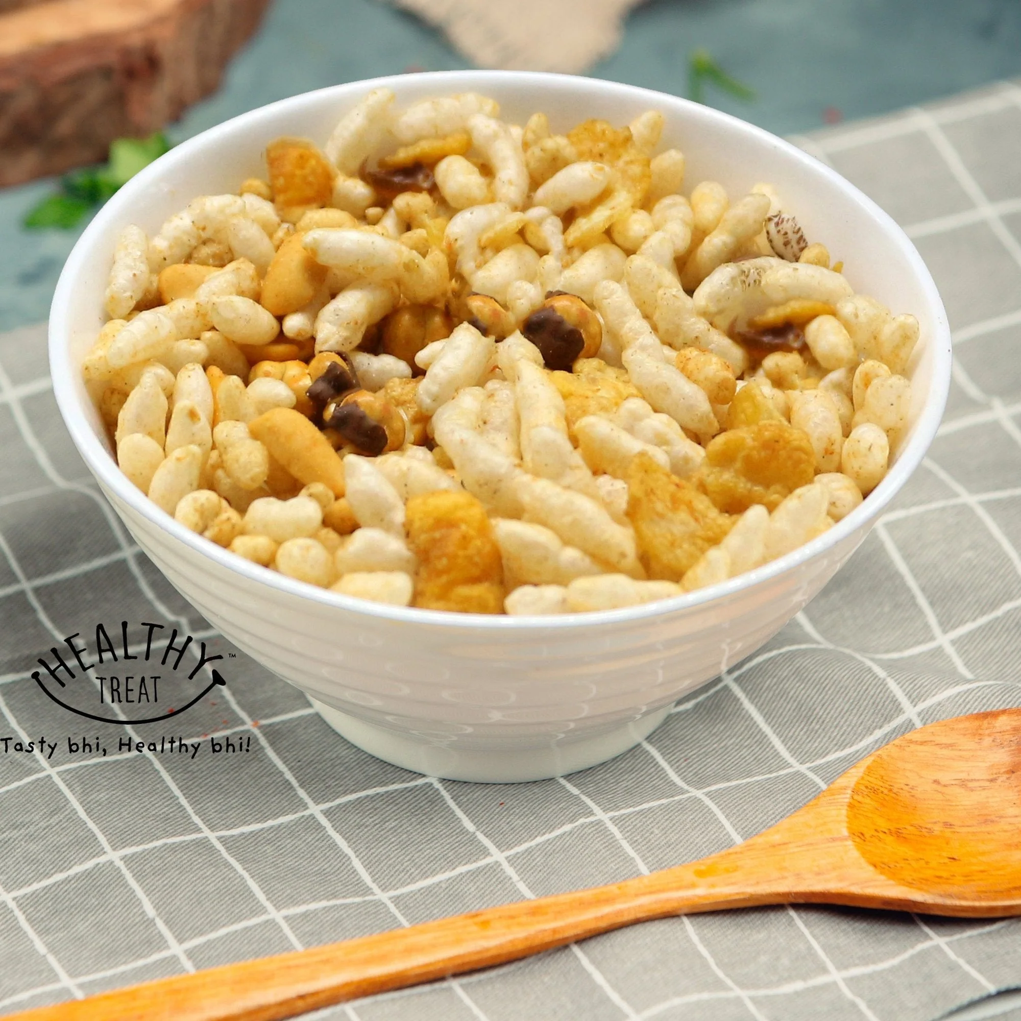 Healthy Treat Roasted Bhel Mix - 100g - Image 3