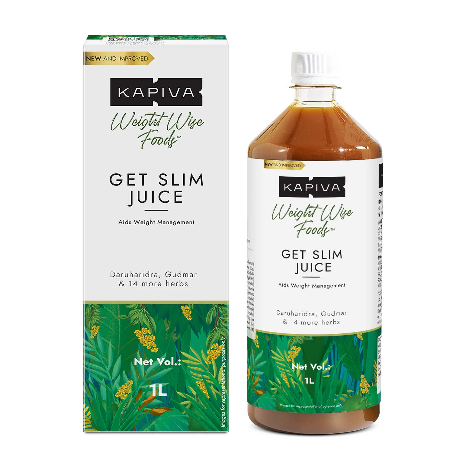 Kapiva's Get Slim For Weight Loss Management Ayurvedic Health Juice - 1L - Image 4