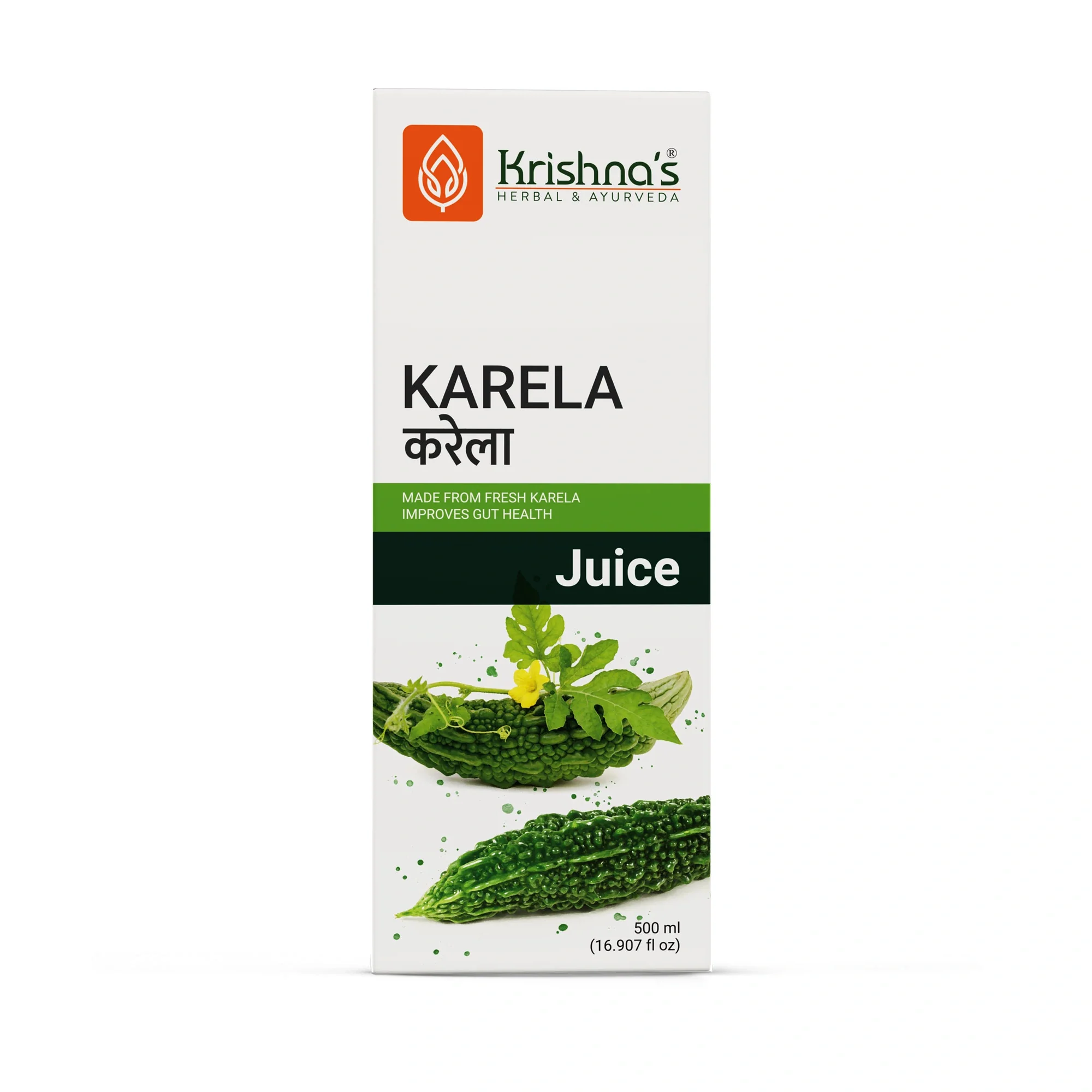 Krishna's Herbal & Ayurveda Karela Juice| Fresh Karela | Ayurevedic Formulation to maintain Sugar Level | Enriched with Vitamin C - Vitamin A| Sugar free Juice with No Added Color or Flavour - 500 ml - Image 5