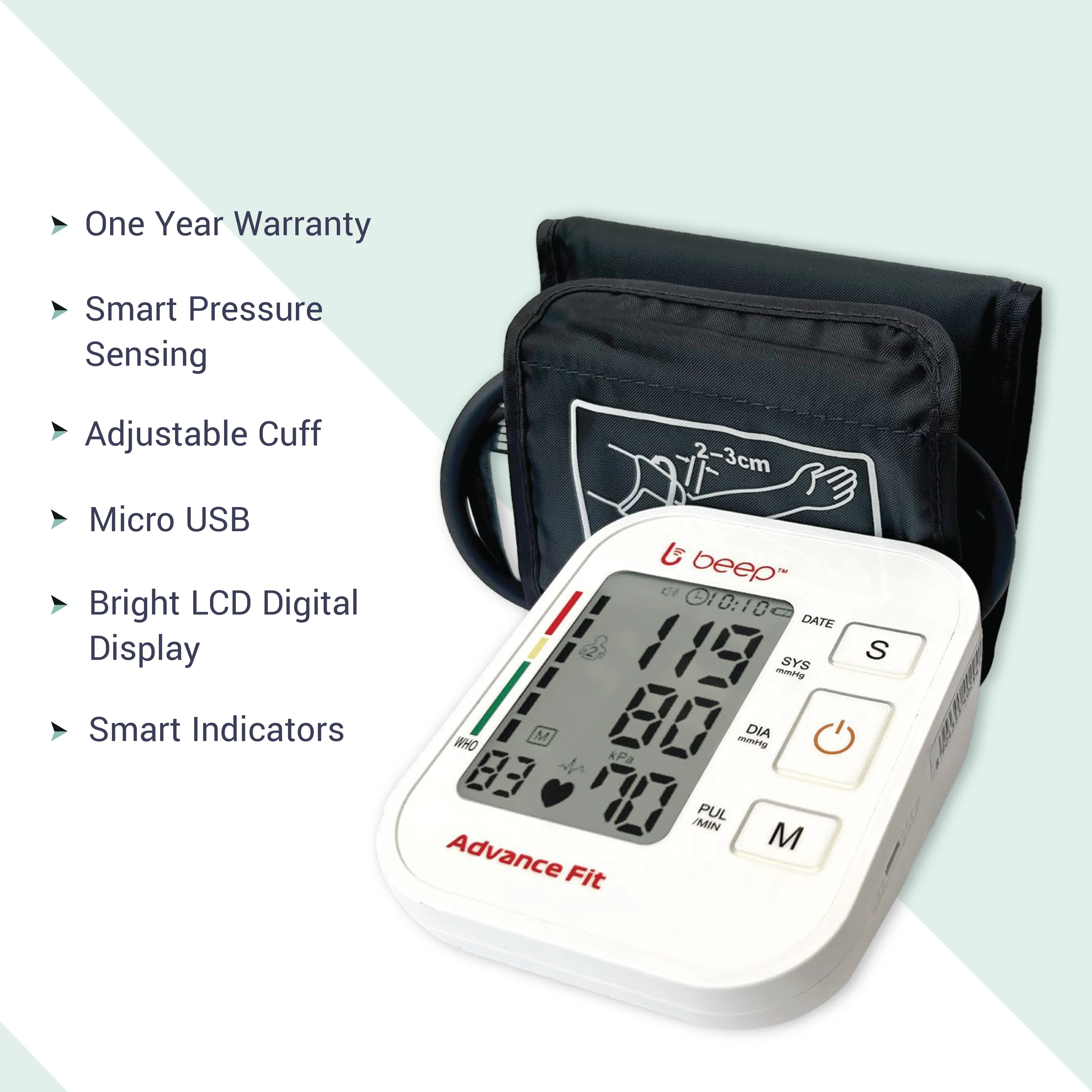 Livsure Beep 877YA Blood Pressure Monitor - Image 5