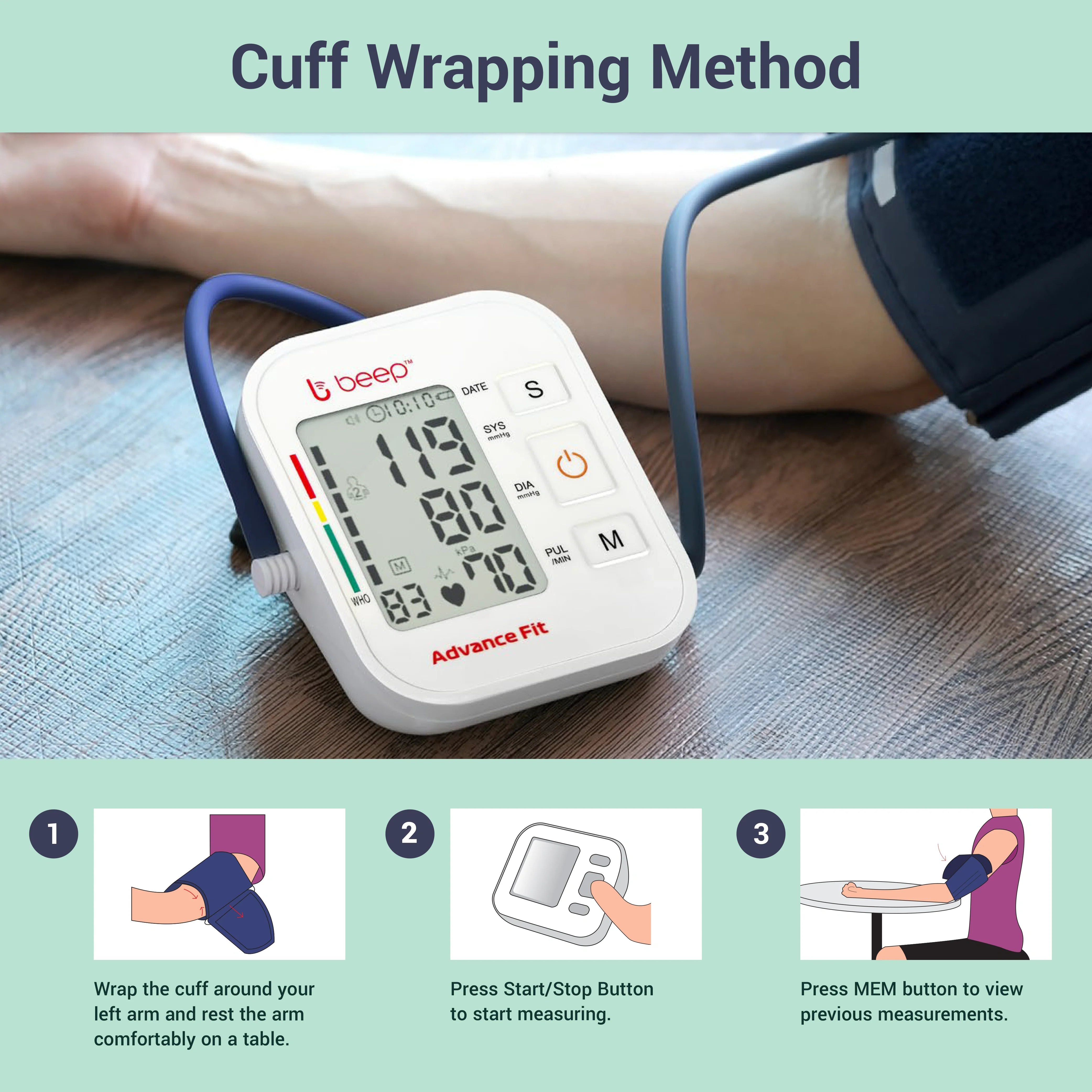 Livsure Beep 877YA Blood Pressure Monitor - Image 7