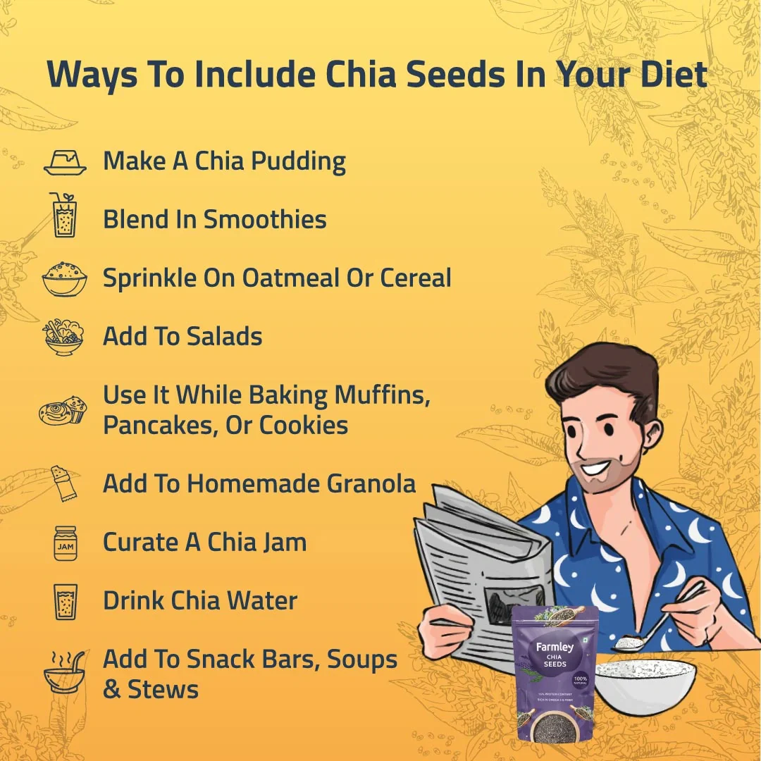 Premium Chia Seeds Farmley Standee Pouch - Image 4