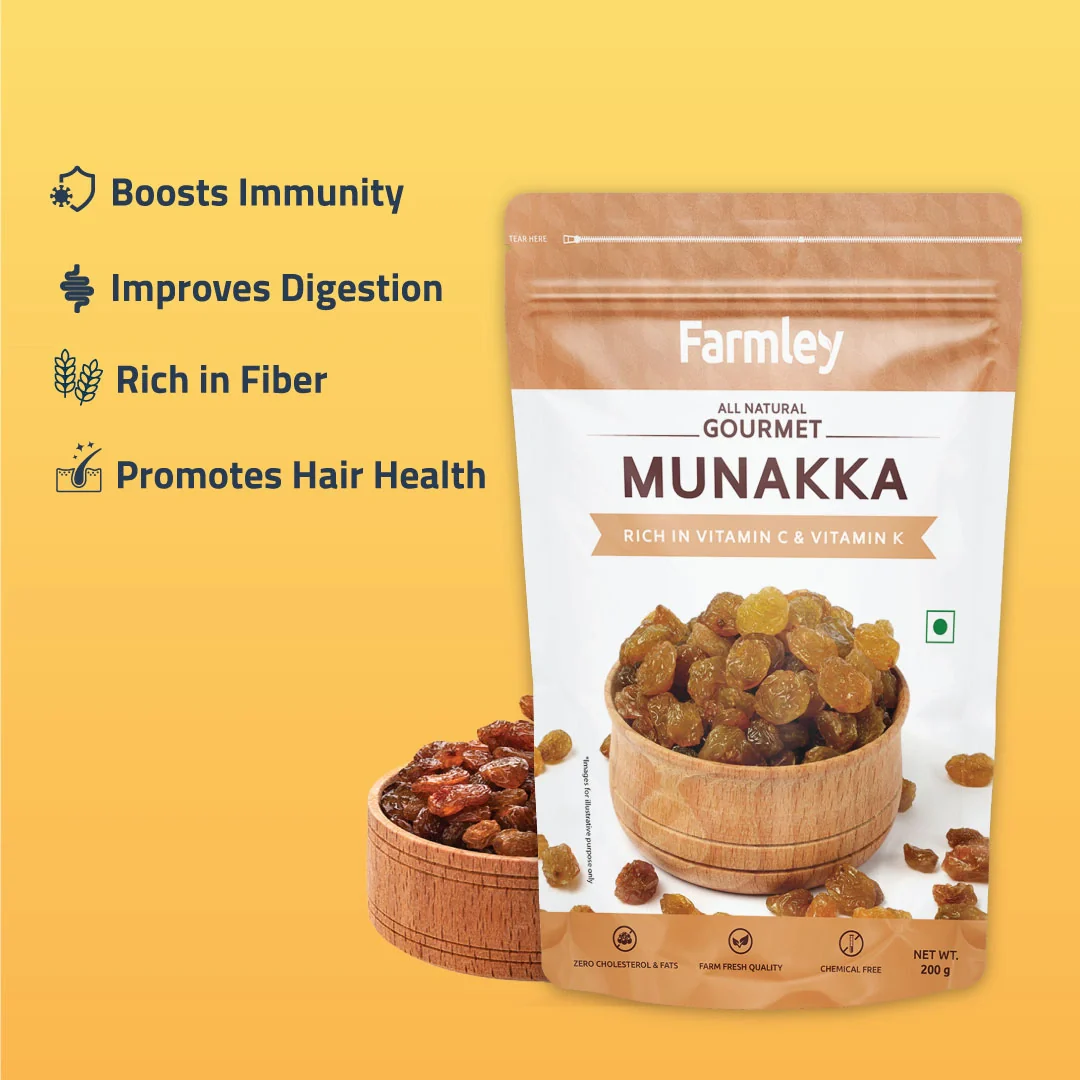 Premium Munakka Farmley Standee Pouch - Image 3