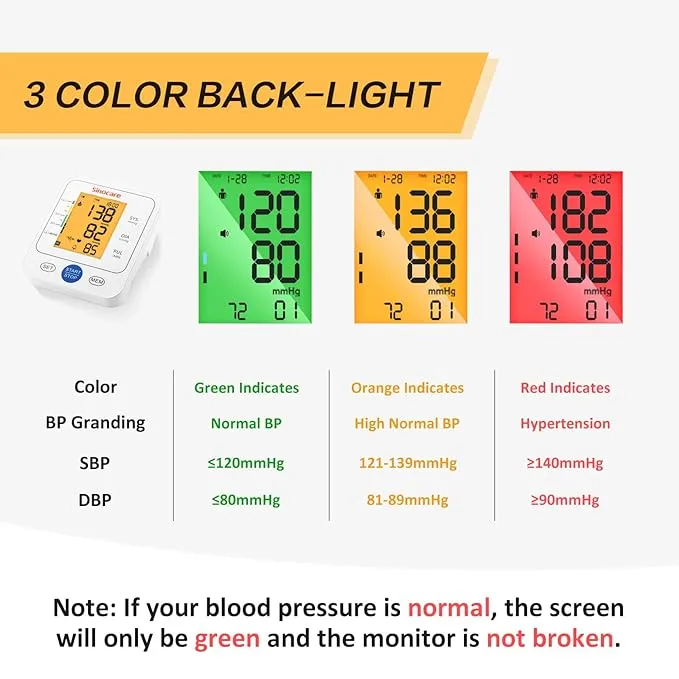Sinocare BSX516 Blood Pressure Checking Machine - Image 3