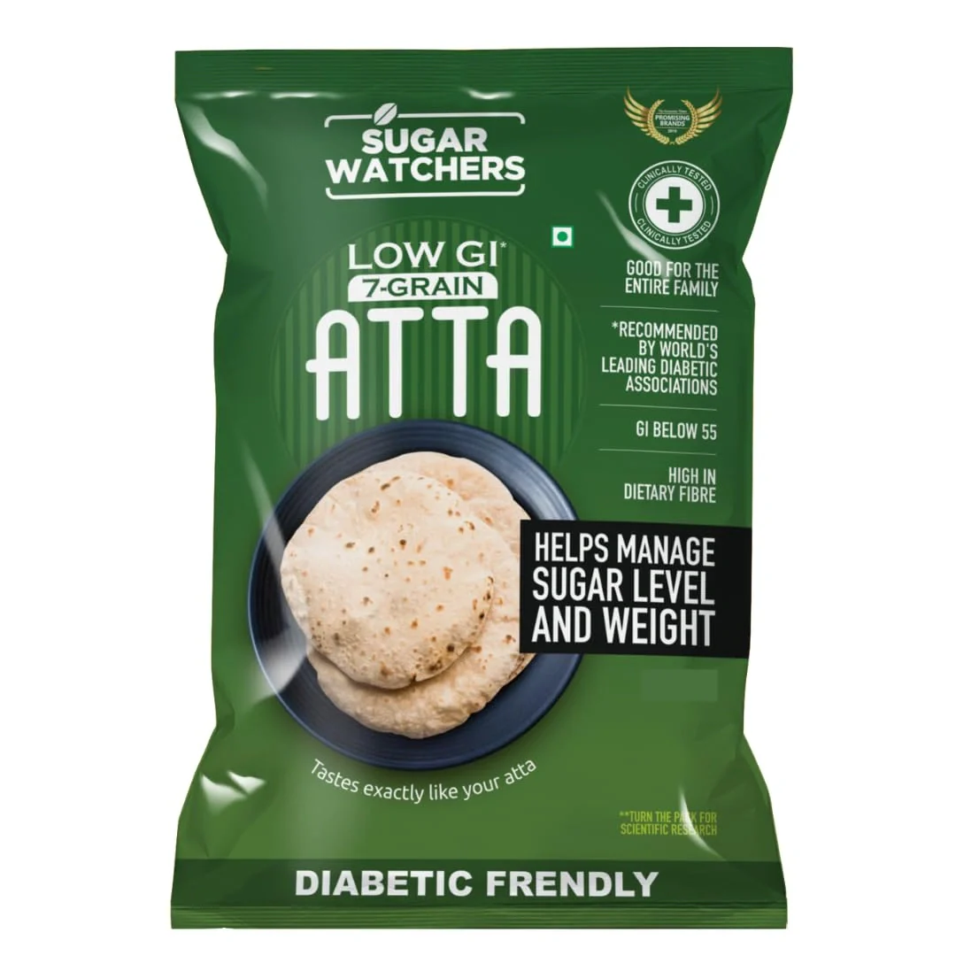 Sugar Watchers Low GI 7-Grain Atta | Diabetic Friendly | Clinically Certified Low GI - Image 10