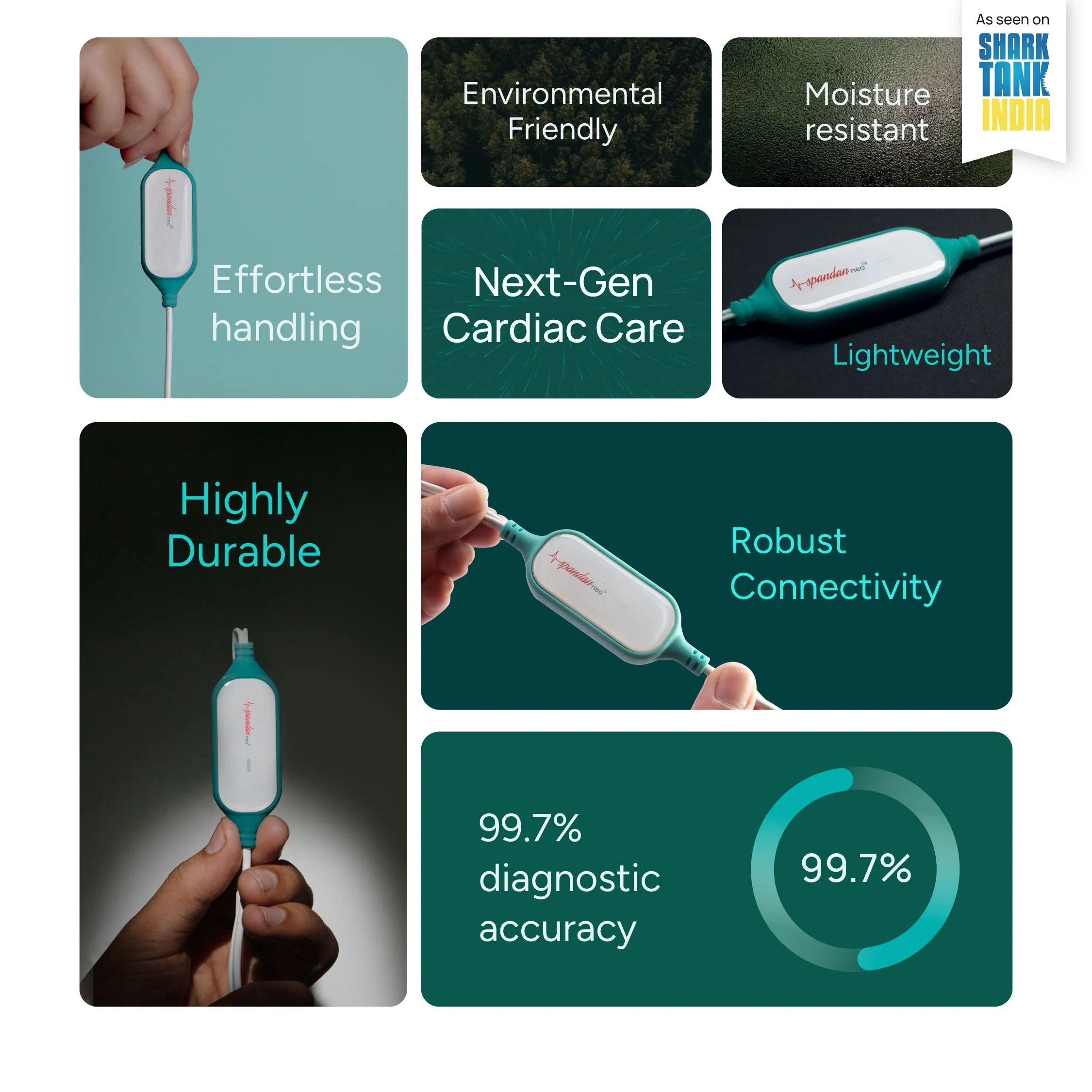 Sunfox Spandan Neo | ECG Device | Heart Rate Monitor - Image 3