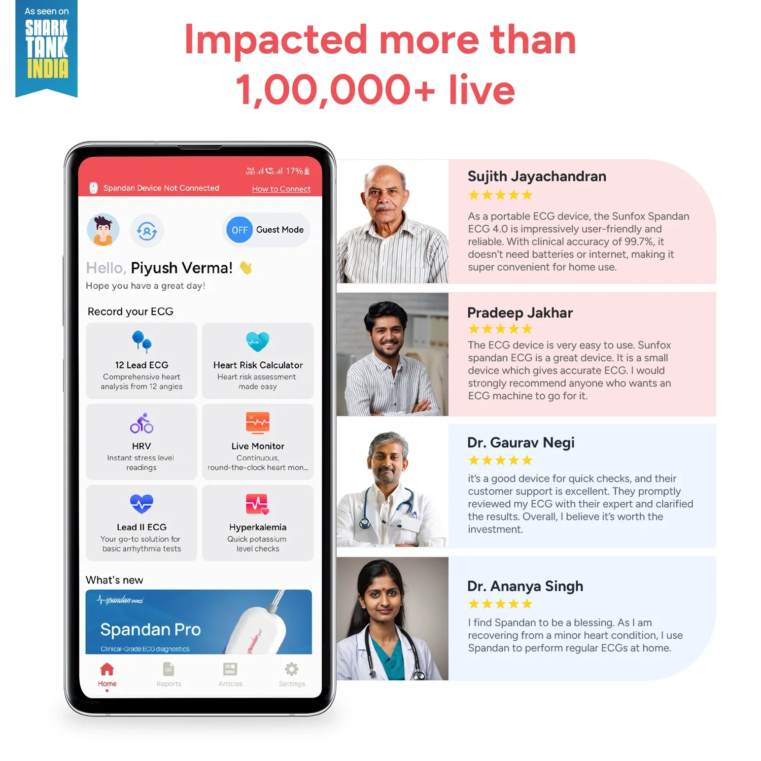 Sunfox : Spandan 4.0 12- Lead Portable ECG Device - Image 6